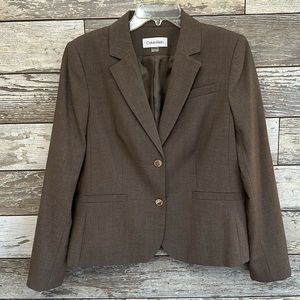 Calvin Klein Brown Blazer